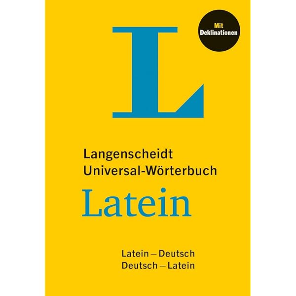 Langenscheidt Großes Schulwörterbuch Lateinisch-Deutsch
